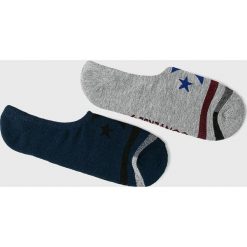 Converse - Skarpety (2-pack). Niebieskie skarpetki męskie Converse, bez wzorów, z elastanu. Za 29,90 zł.