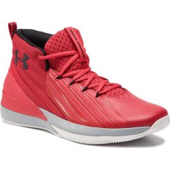 Buty UNDER ARMOUR - Ua Lockdown 3 3020622-600 Red. Czerwone buty sportowe męskie Under Armour, ze skóry, bez zapięcia, do koszykówki. Za 329,95 zł.