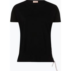 Triangle - T-shirt damski, czarny. Czarne t-shirty damskie Triangle, bez wzorów, z bawełny, eleganckie, bez kołnierzyka. Za 159,95 zł.