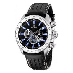 Festina Zegarek Chrono Dual Time 16489/3. Czarne zegarki męskie Festina. Za 628,00 zł.