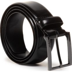 Pasek Męski JOOP! - 7004 010 Black. Czarne paski męskie JOOP!, w paski, ze skóry. Za 399,00 zł.