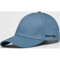 Jack & Jones - Czapka. Szare czapki męskie marki Jack & Jones, z bawełny. W wyprzedaży za 39,90 zł.