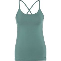 Patagonia CROSS BETA TANK Top pesto. Zielone topy sportowe damskie marki Patagonia, m, z elastanu. Za 249,00 zł.