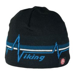 Czapki męskie: Viking Czapka Windstopper 0651 czarno-niebieska (2150651UNI)