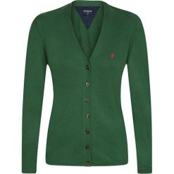 Kardigan w kolorze ciemnozielonym. Zielone kardigany damskie marki Denim Culture, l. W wyprzedaży za 139,95 zł.