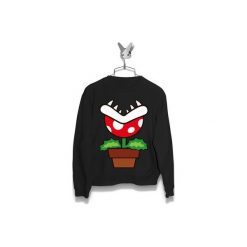Bluza Piranha Plant Damska. Czarne bluzy damskie Failfake, xs, bez wzorów, bez rękawów, bez kaptura. Za 160,00 zł.