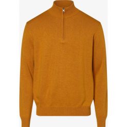 Andrew James - Sweter męski, złoty. Żółte swetry męskie Andrew James, xl, bez wzorów, z bawełny, ze stójką, bez kaptura. Za 179,95 zł.