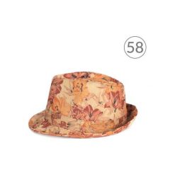 Kapelusz damski Kwietny styl brązowy r. 58. Brązowe kapelusze damskie Art of Polo. Za 32,73 zł.
