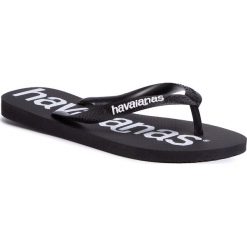 Japonki HAVAIANAS - Top Logo Mania Fc 41442640090 Black. Czarne klapki męskie Havaianas, bez wzorów, z tworzywa sztucznego. Za 69,00 zł.