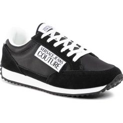 Sneakersy VERSACE JEANS COUTURE - E0YVBSE3 71355 899. Czarne sneakersy męskie Versace Jeans Couture, bez zapięcia. W wyprzedaży za 409,00 zł.
