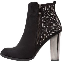 Botki damskie lity: XTI Botki na obcasie black