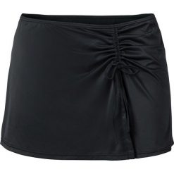 Stroje dwuczęściowe damskie: Figi bikini + spódniczka kąpielowa (2 części) bonprix czarny