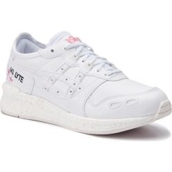 Sneakersy ASICS - HyperGel-Lyte 1192A083 White/White 100. Białe półbuty damskie Asics, ze skóry ekologicznej. W wyprzedaży za 329,00 zł.