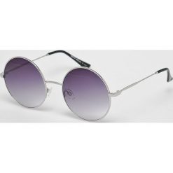 Tally Weijl - Okulary. Czarne okulary przeciwsłoneczne damskie TALLY WEIJL, okrągłe. W wyprzedaży za 24,90 zł.
