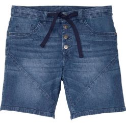 Długie szorty dżinsowe Regular Fit bonprix niebieski "stone”. Niebieskie jeansy męskie bonprix, m, bez wzorów, z jeansu, długie. Za 99,99 zł.