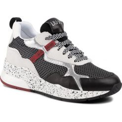 Sneakersy Liu Jo Karlie 35 BA0011 TX085. Białe półbuty damskie Liu Jo, bez wzorów, bez obcasa, bez zapięcia. W wyprzedaży za 399,00 zł.