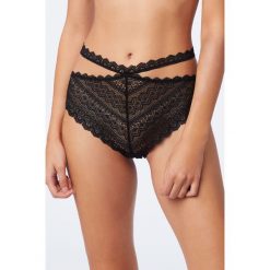 Etam - Figi Icone. Czarne majtki damskie Etam, z elastanu. W wyprzedaży za 49,90 zł.