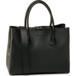 Torebka GINO ROSSI - CSS2709C Black. Czarne torebki klasyczne damskie Gino Rossi, bez wzorów, ze skóry, klasyczne, na ramię, bez dodatków. Za 399,99 zł.