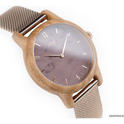 DREWNIANY ZEGAREK DAMSKI SLIM 38 N106. Szare zegarki damskie Pakamera. Za 649,00 zł.