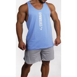 Bluzka męska GREGORY SKY. Niebieskie t-shirty męskie IVET, m, z nadrukiem, z bawełny, sportowe, bez kołnierzyka. W wyprzedaży za 39,00 zł.