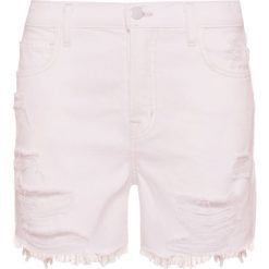 Szorty J BRAND I612HL IVY. Różowe szorty damskie J Brand, na lato, bez wzorów, z bawełny, wakacyjne, z podwyższonym stanem. W wyprzedaży za 396,00 zł.