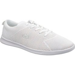 Lacoste Avenir Knit 119 2 737SFA000721G 39,5 Białe. Białe buty sportowe damskie Lacoste, bez wzorów, z syntetyku, sportowe. W wyprzedaży za 349,99 zł.