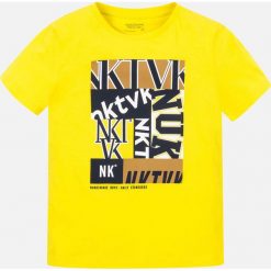 Mayoral - T-shirt dziecięcy 128-172 cm. Szare t-shirty chłopięce Mayoral, z nadrukiem, z bawełny, bez rękawów. Za 47,90 zł.