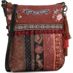 Torebka DESIGUAL - 19WAXAAH 3069. Czerwone listonoszki damskie Desigual, bez wzorów, z materiału, bez dodatków. W wyprzedaży za 199,00 zł.