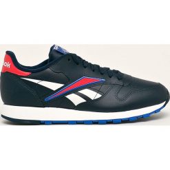 Reebok Classic - Buty CL. Niebieskie sneakersy męskie Reebok Classic, z gumy, na sznurówki, reebok classic. W wyprzedaży za 289,90 zł.