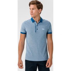 BOSS Paule 4 Polo Koszulka Niebieski. Niebieskie podkoszulki męskie Boss, m, bez wzorów, z bawełny, polo, bez rękawów. Za 457,95 zł.