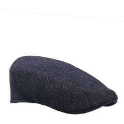Kaszkiet Granatowy Glen. Niebieskie czapki męskie marki LANCERTO, z wełny, eleganckie. Za 199,90 zł.