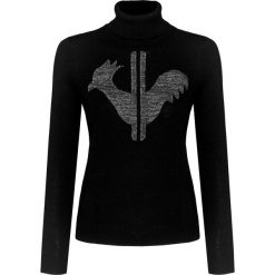 Sweter ROSSIGNOL W CLASSIQUE ROLL Czarny. Czarne golfy damskie marki Rossignol, z wełny. Za 600,00 zł.