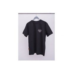 TS POGO KOSY BLACK. Czarne t-shirty męskie Pogo, l, bez wzorów, bez kołnierzyka. Za 79,00 zł.