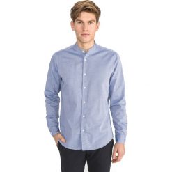 BOSS Race Koszula Niebieski. Niebieskie koszule męskie Boss, m, bez wzorów, z bawełny, bez kołnierzyka, z długim rękawem. Za 447,95 zł.