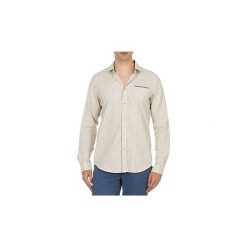 Koszule z długim rękawem Ben Sherman BEMA00509. Brązowe koszule męskie Ben Sherman, s, bez wzorów, bez kołnierzyka, z długim rękawem. Za 351,20 zł.