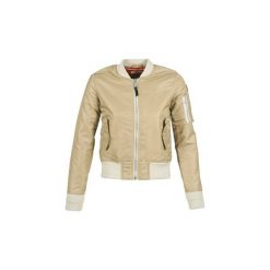 Kurtki krótkie Schott BOMBER BY SCHOTT. Brązowe kurtki damskie Schott, s, bez wzorów, krótkie, bez kaptura. W wyprzedaży za 538,30 zł.