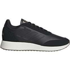 Buty męskie adidas RUN70S EE9758. Szare buty sportowe męskie Adidas, ze skóry, bez zapięcia, do biegania. Za 219,00 zł.