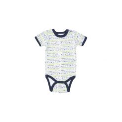 Body niemowlęce z krótkim rękawem. Szare body niemowlęce TXM, bez wzorów, z krótkim rękawem. Za 12,99 zł.