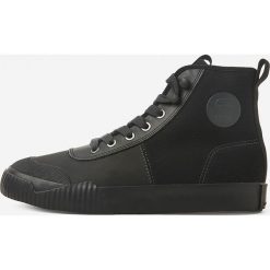 G-Star Raw - Buty. Czarne buty sportowe damskie G-Star RAW, bez wzorów, ze skóry, sportowe. W wyprzedaży za 229,90 zł.