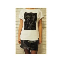 T-shirty damskie: T-shirt 3D(lux) BigPanel – biały
