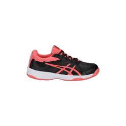 Buty Asics Court Slide Clay GS Tenis. Czarne trampki i tenisówki damskie marki Asics, bez wzorów, bez zapięcia. Za 229,70 zł.