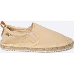 Big Star - Espadryle. Brązowe espadryle damskie marki BIG STAR, bez wzorów, ze skóry, bez obcasa. W wyprzedaży za 59,90 zł.