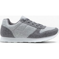 Sneakersy bonprix szary. Szare sneakersy damskie bonprix. Za 74,99 zł.