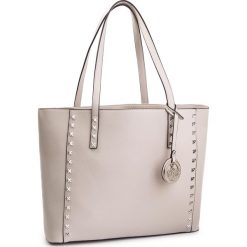Torebka JENNY FAIRY - RX0122A Light Grey. Brązowe torebki klasyczne damskie Jenny Fairy, bez wzorów, ze skóry ekologicznej, klasyczne, bez dodatków. Za 119,99 zł.