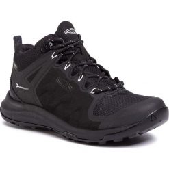 Trekkingi KEEN - Explore Mid Wp 1021646 Black/Star White. Czarne trapery damskie Keen, ze skóry ekologicznej, retro, bez obcasa, bez zapięcia. W wyprzedaży za 349,00 zł.