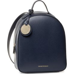 Plecak EMPORIO ARMANI - Y3L024 YH15A 88293 Midnight Blue/Black. Czarne plecaki damskie Emporio Armani, bez wzorów, ze skóry ekologicznej, eleganckie. W wyprzedaży za 699,00 zł.