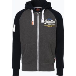 Bejsbolówki męskie: Superdry - Męska bluza rozpinana, niebieski