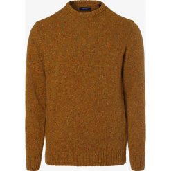 Gant - Sweter męski, beżowy. Brązowe swetry męskie GANT, xl, bez wzorów, z wełny, bez kołnierzyka, bez kaptura. Za 649,95 zł.