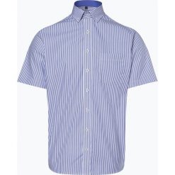 Eterna Modern Fit - Koszula męska – niewymagająca prasowania, niebieski. Niebieskie koszule męskie Eterna Modern Fit, m, bez wzorów, eleganckie, z klasycznym kołnierzykiem, z krótkim rękawem. Za 199,95 zł.