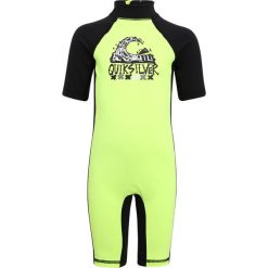 Quiksilver BUBBLESPRINGKID Kostium kąpielowy safety yellow/black. Czarne stroje jednoczęściowe dziewczęce marki Quiksilver, z elastanu. Za 129,00 zł.